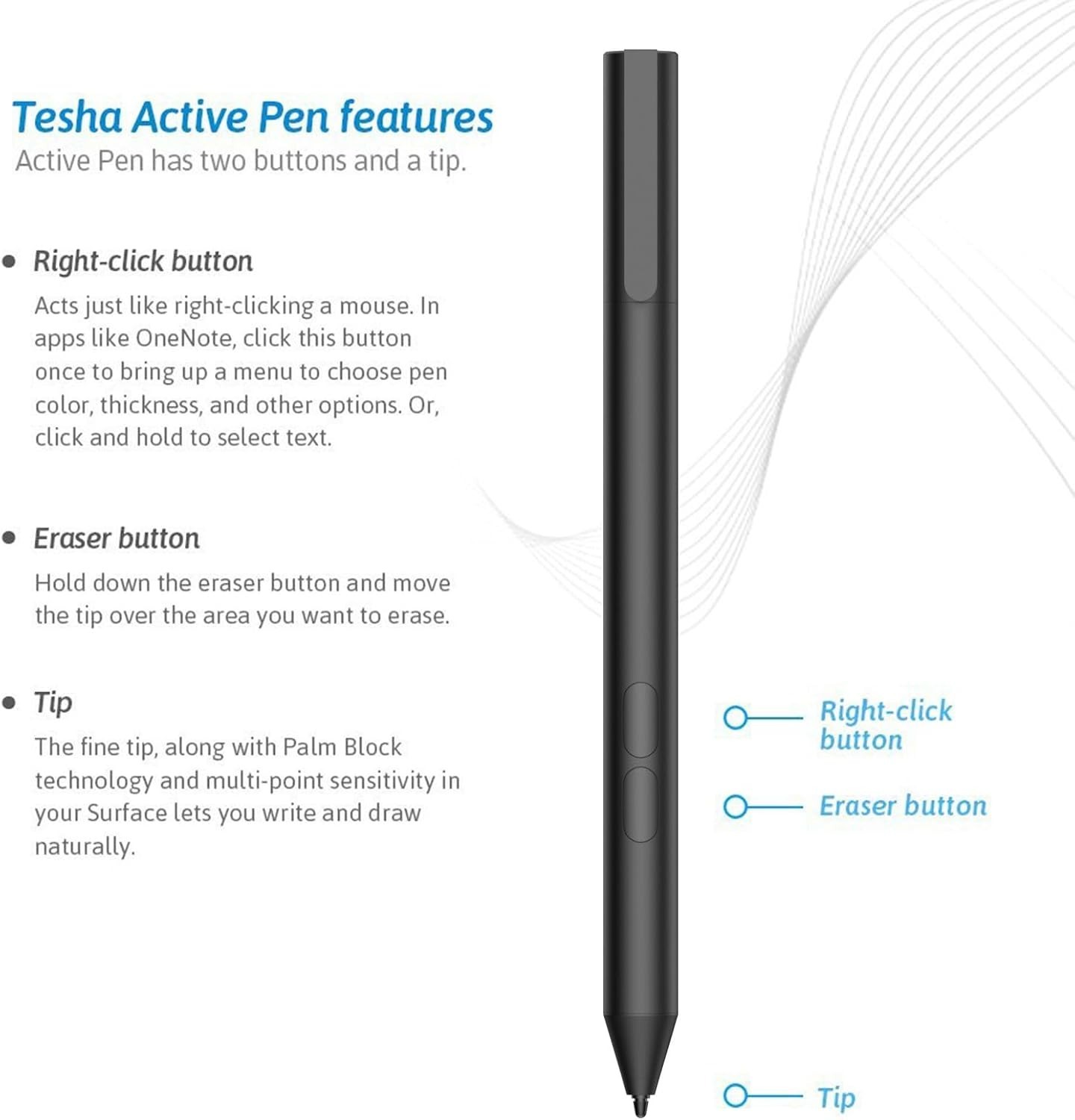 ASUS Active Stylus Pen, 1024 Pressure Sensitivity^