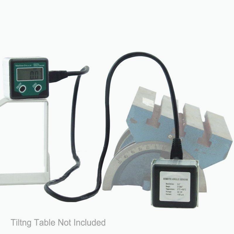 Digital Angle Gauge Remote Display Inclinometer Tilt Sensor Pendulum Type Finder