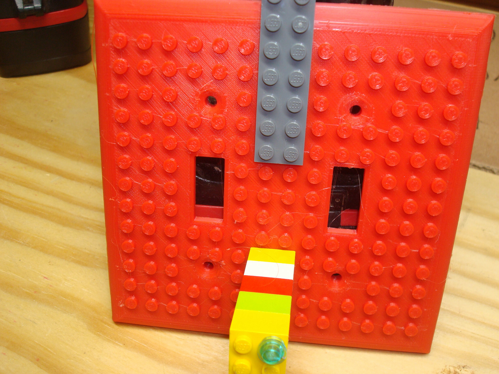 Light Switch Cover,Works COMPATIBLE with LEGO bricks, Wall Plate,toggle & rocker