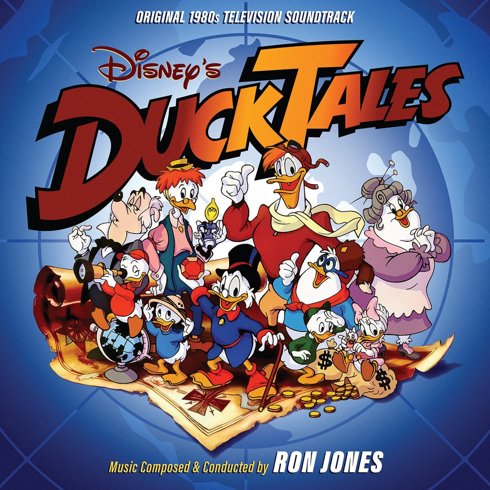 Disney's Duck Tales 2xCD set Ron Jones