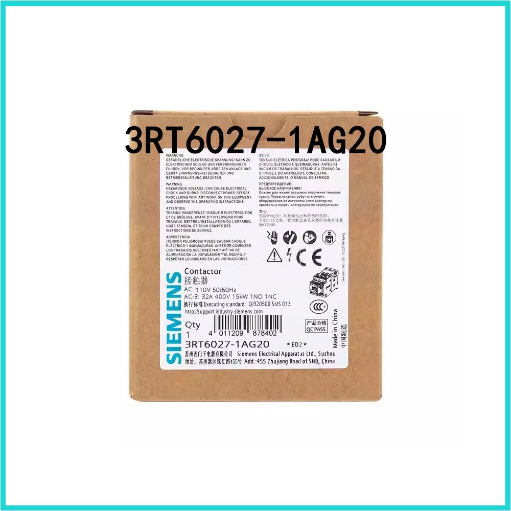 Original Contactor SIEMENS 3RT6027-1AC20 3RT6027-1AG20 3RT6027-1AN20 lot