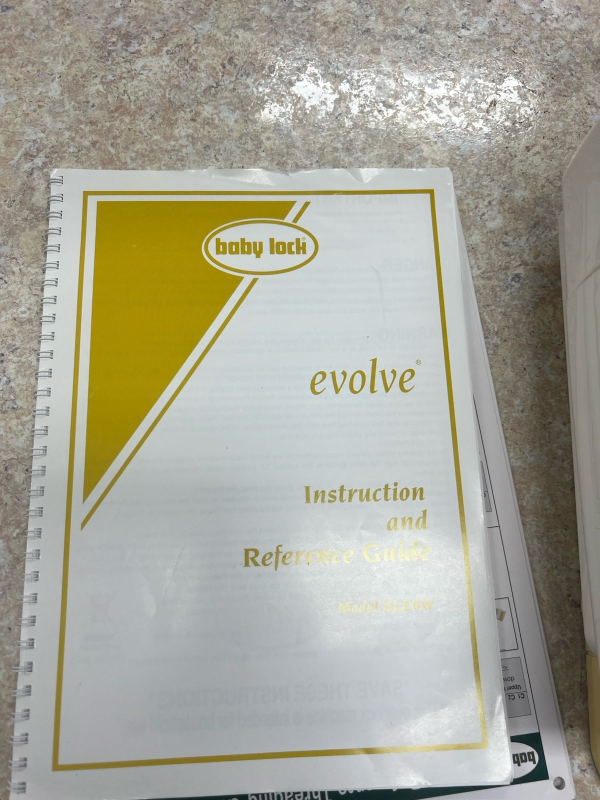 Baby Lock Evolve BLE8W 8 Thread Serger Machine