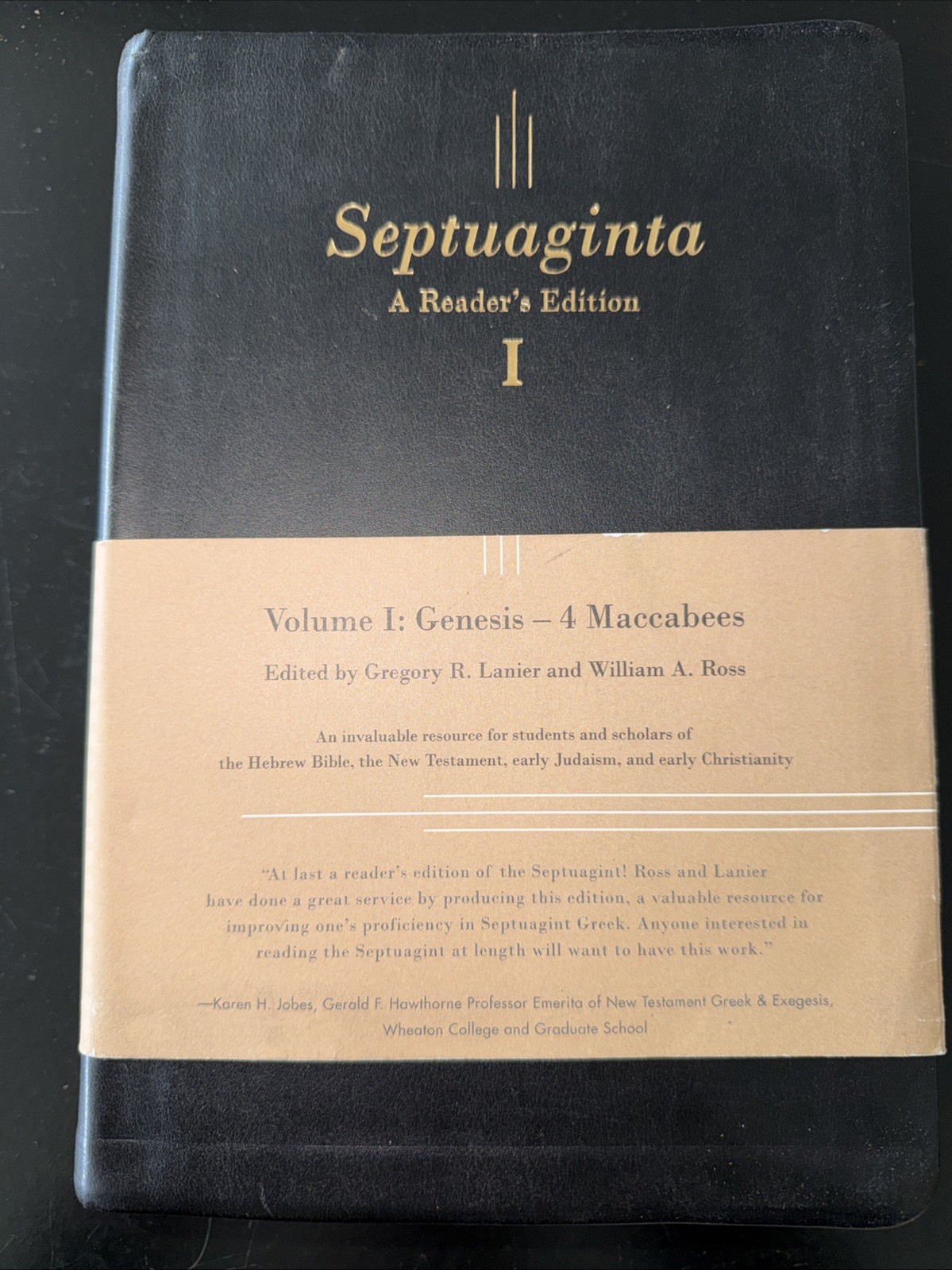 Septuaginta: A Reader's Edition Flexisoft by Gregory R. Lanier 1 & 2