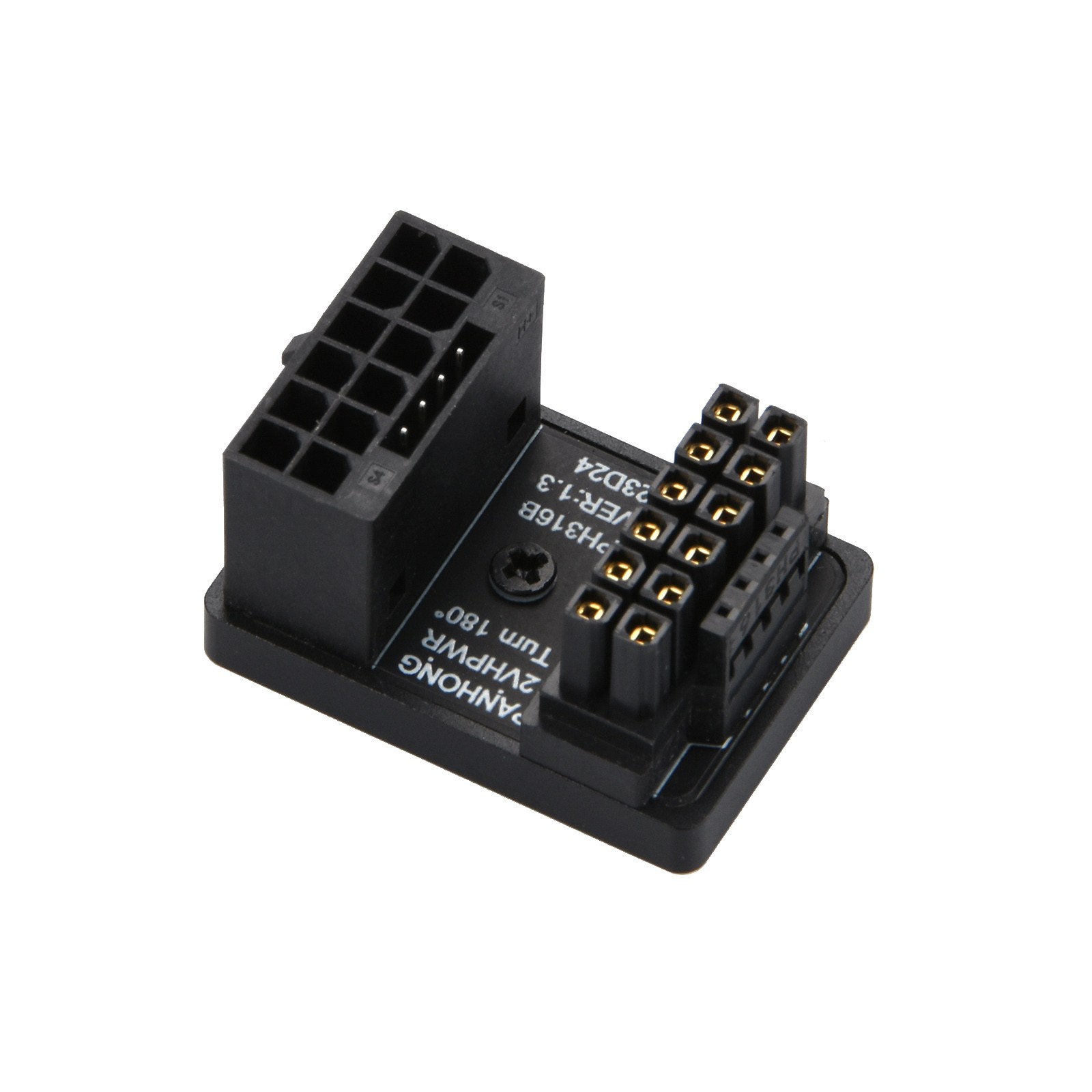 ATX3.0 12VHPWR 12+4 16Pin 600W Power Supply Adapter 180° Turn Connectors-