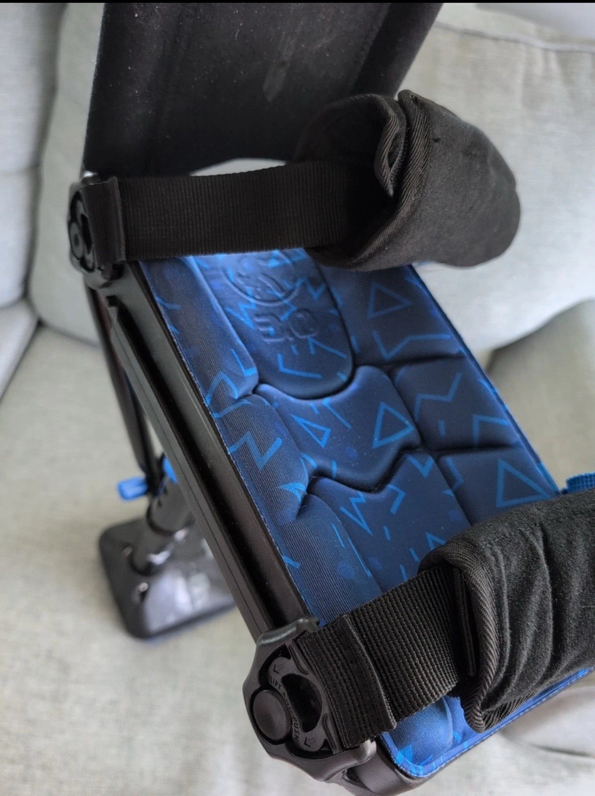 iWALK Movement Trainer 3.0 Black Blue Adjustable Straps Used