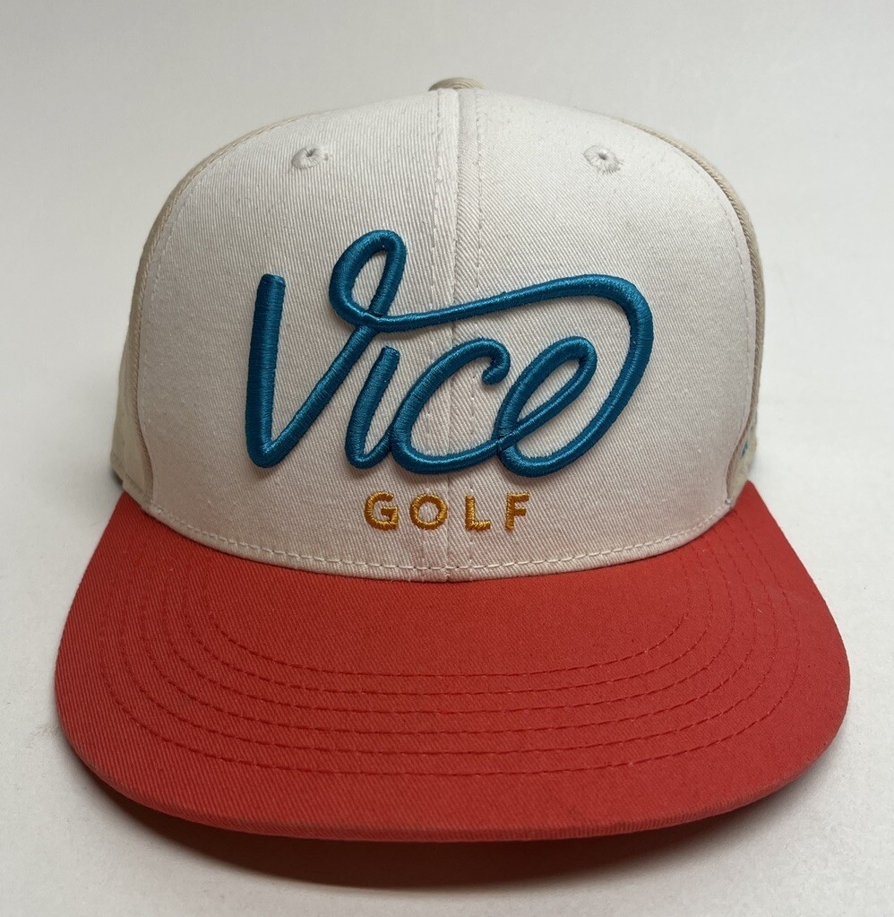 Vise Golf Cap Baseball Hat, Pink Snap Back  Very Nice👌🏽