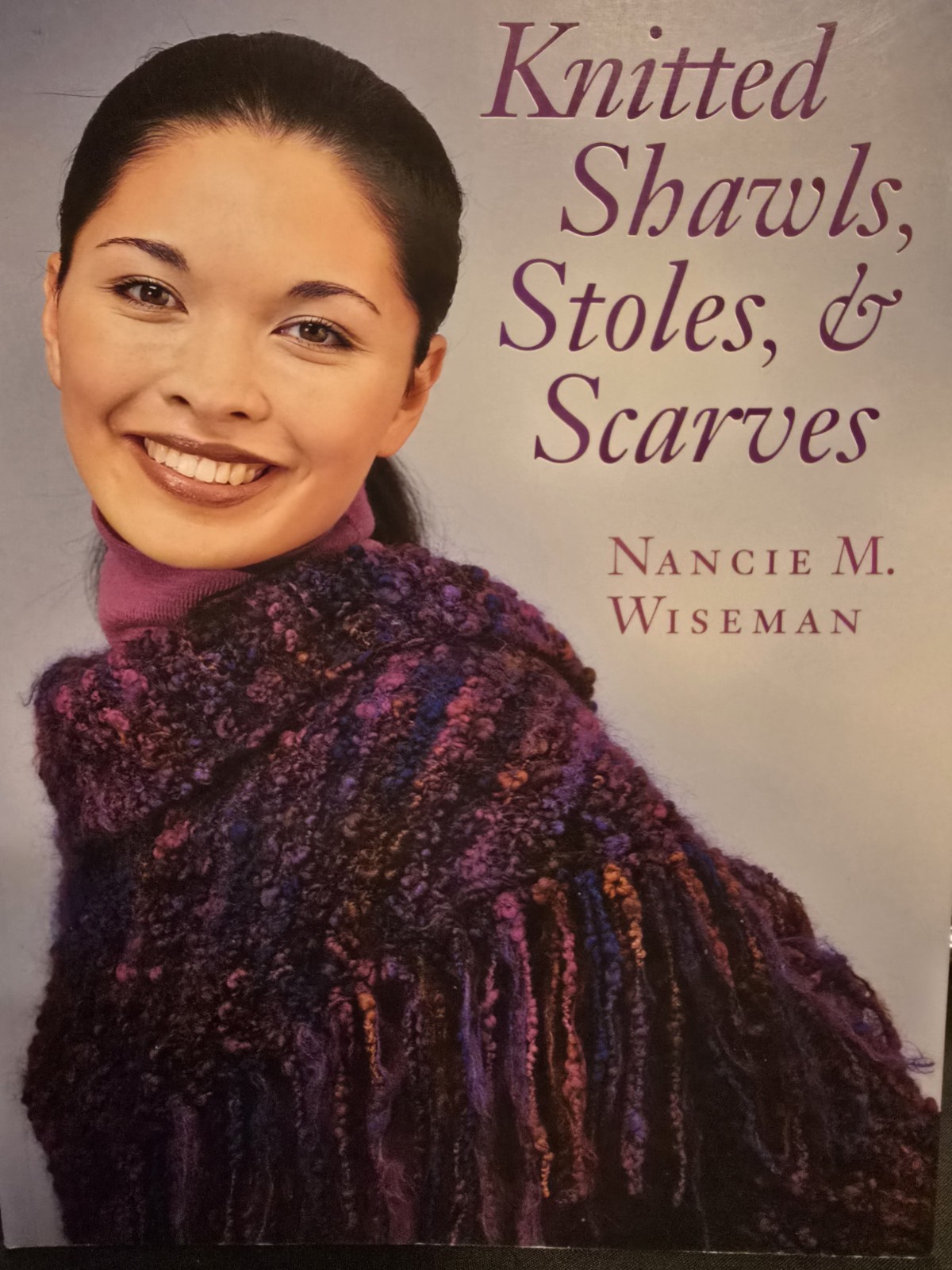 KNITTED SHAWLS STOLES AND SCARVES