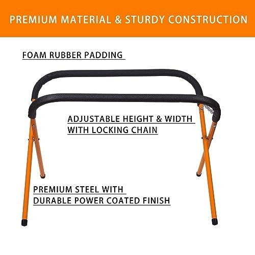 Heavy-Duty Portable Folding Workbench, 1,000 lb Capacity Work Table for Garage &