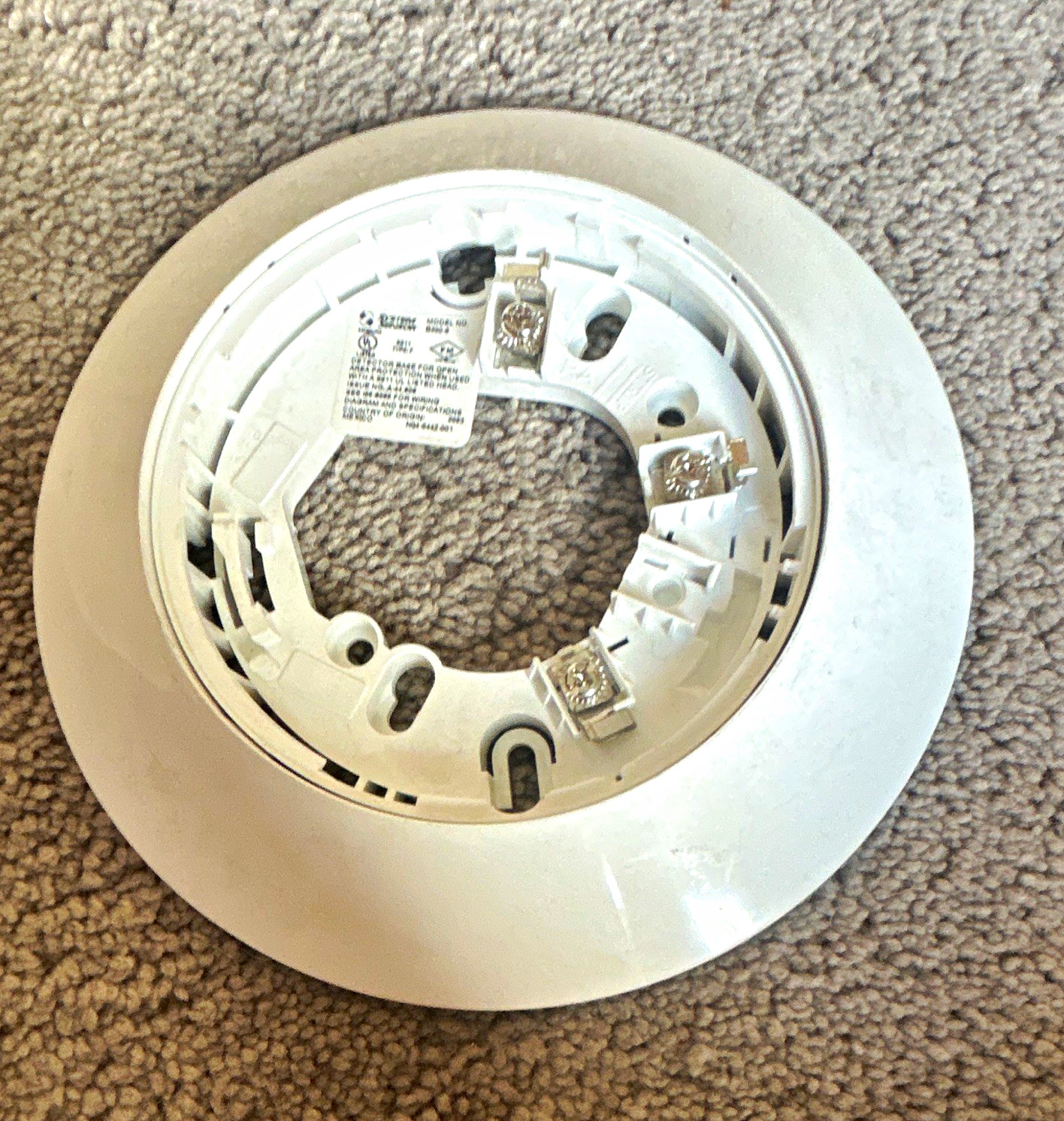 System Sensor B300-4 Detector Base, Model B300-4 MPN B300-4, Smoke Detectors