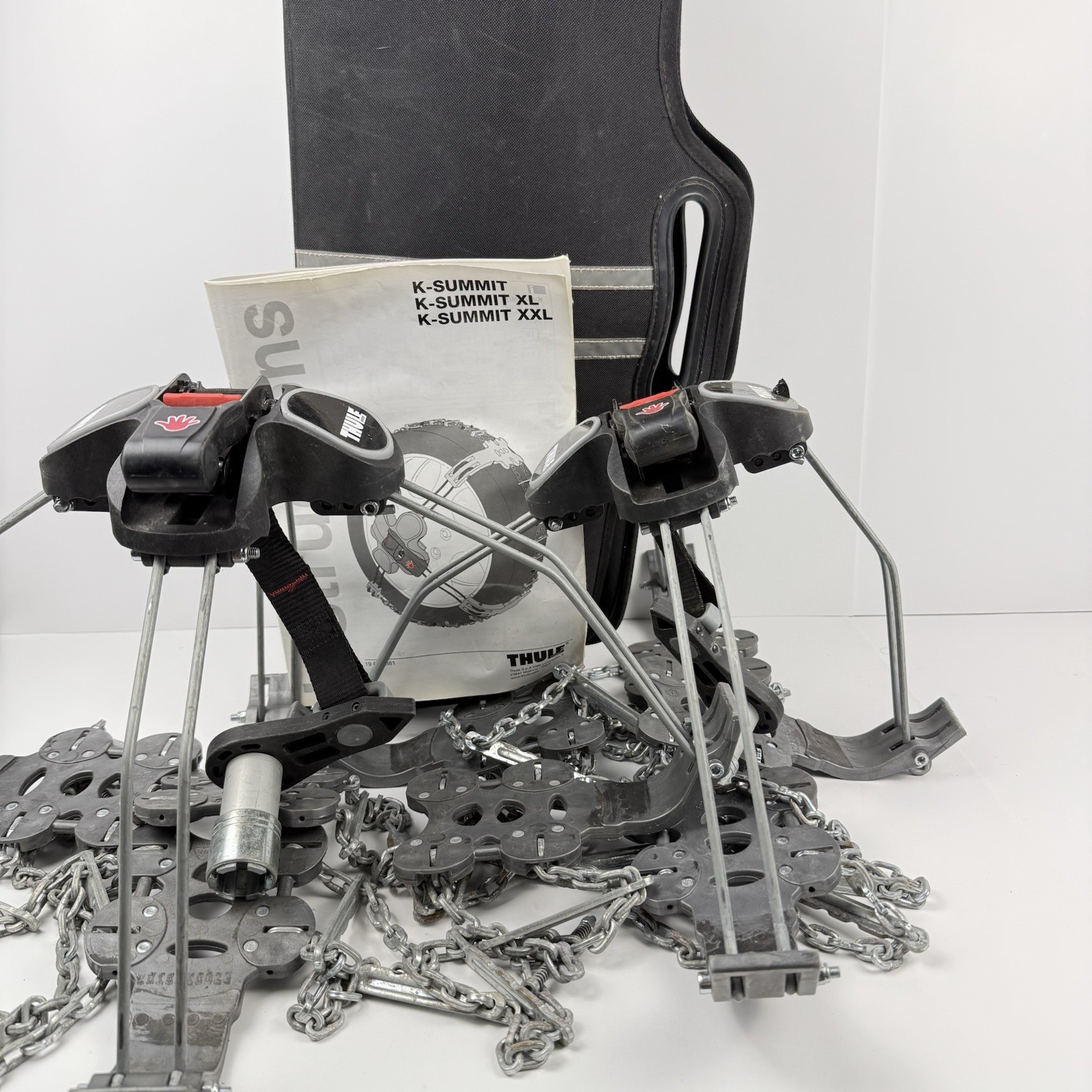 Thule König K-Summit K22 Snow Chains Cables Winter Driving Ice No Tools