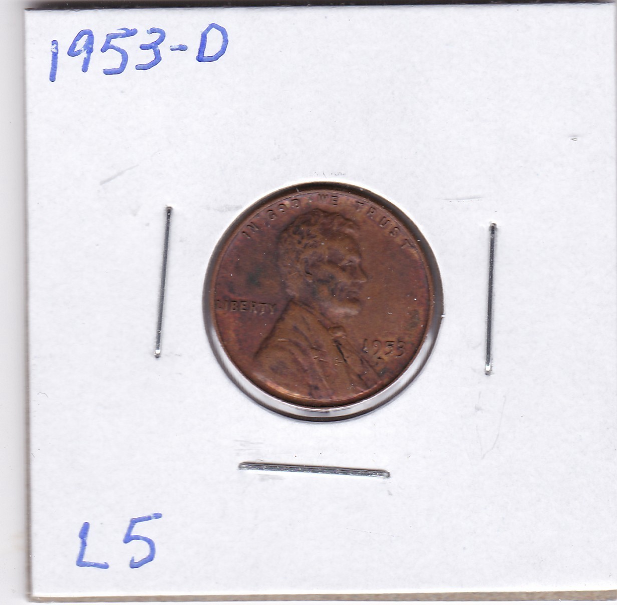 1953-D Lincoln Cent L5