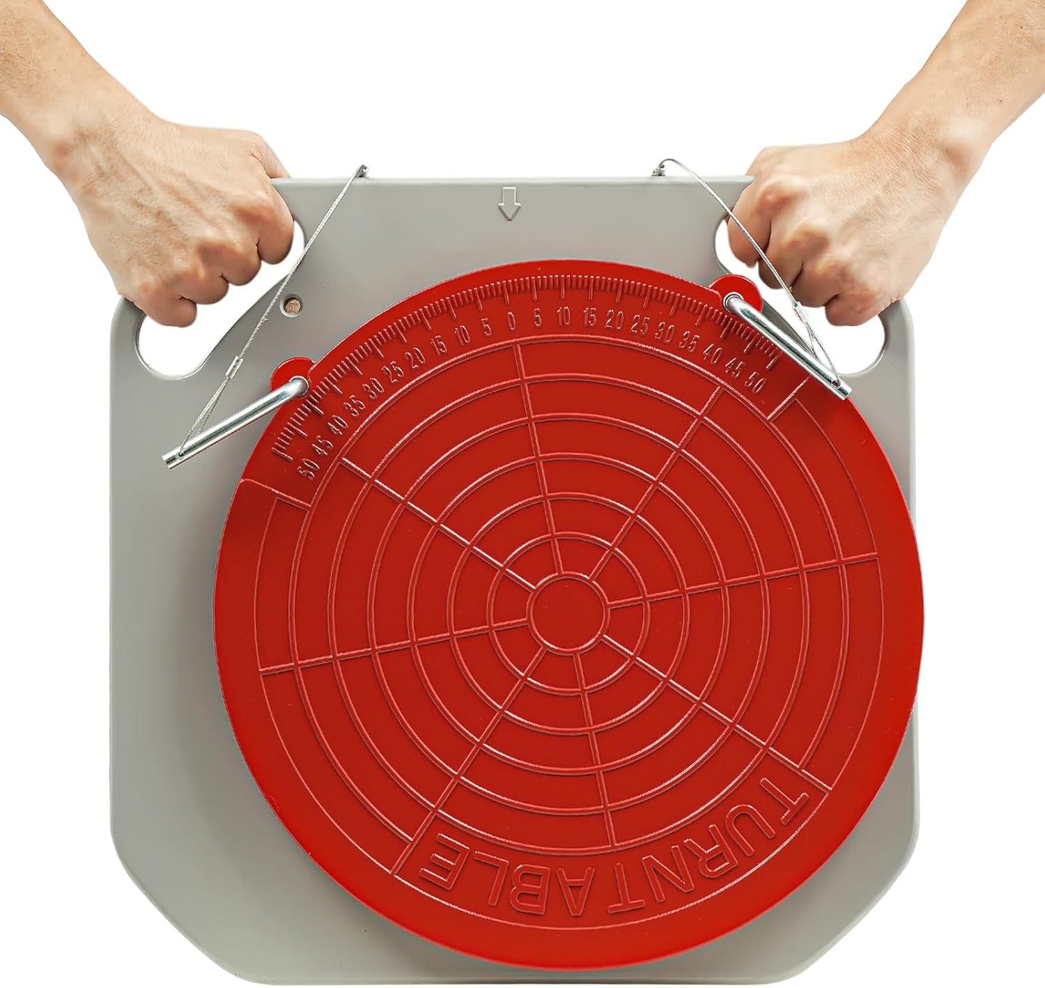 2 pcs 360° Rotating Wheel Alignment Turn Plates 3-Ton Capacity Alignment Tool