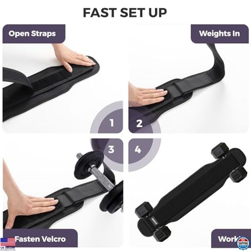Hip Thrust Belt with Non-Slip Padding – Comfortable Hip Protection, Effective
