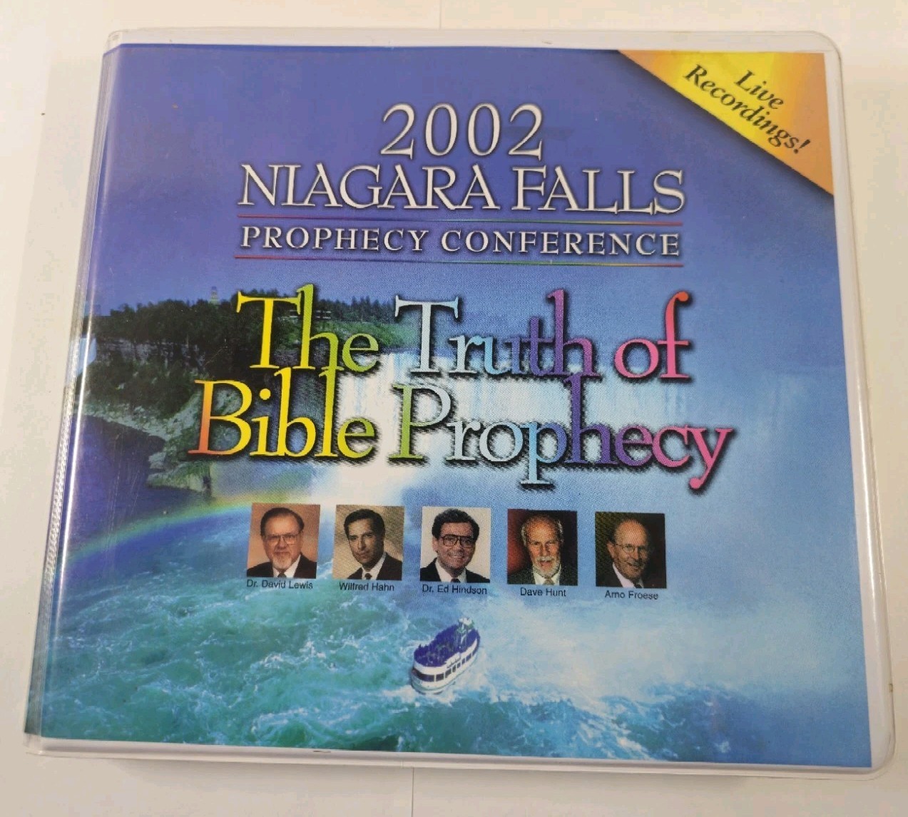 Vintage 2002 Truth Of Bible Prophecy Conference Niagara Falls Audio Cassette Set