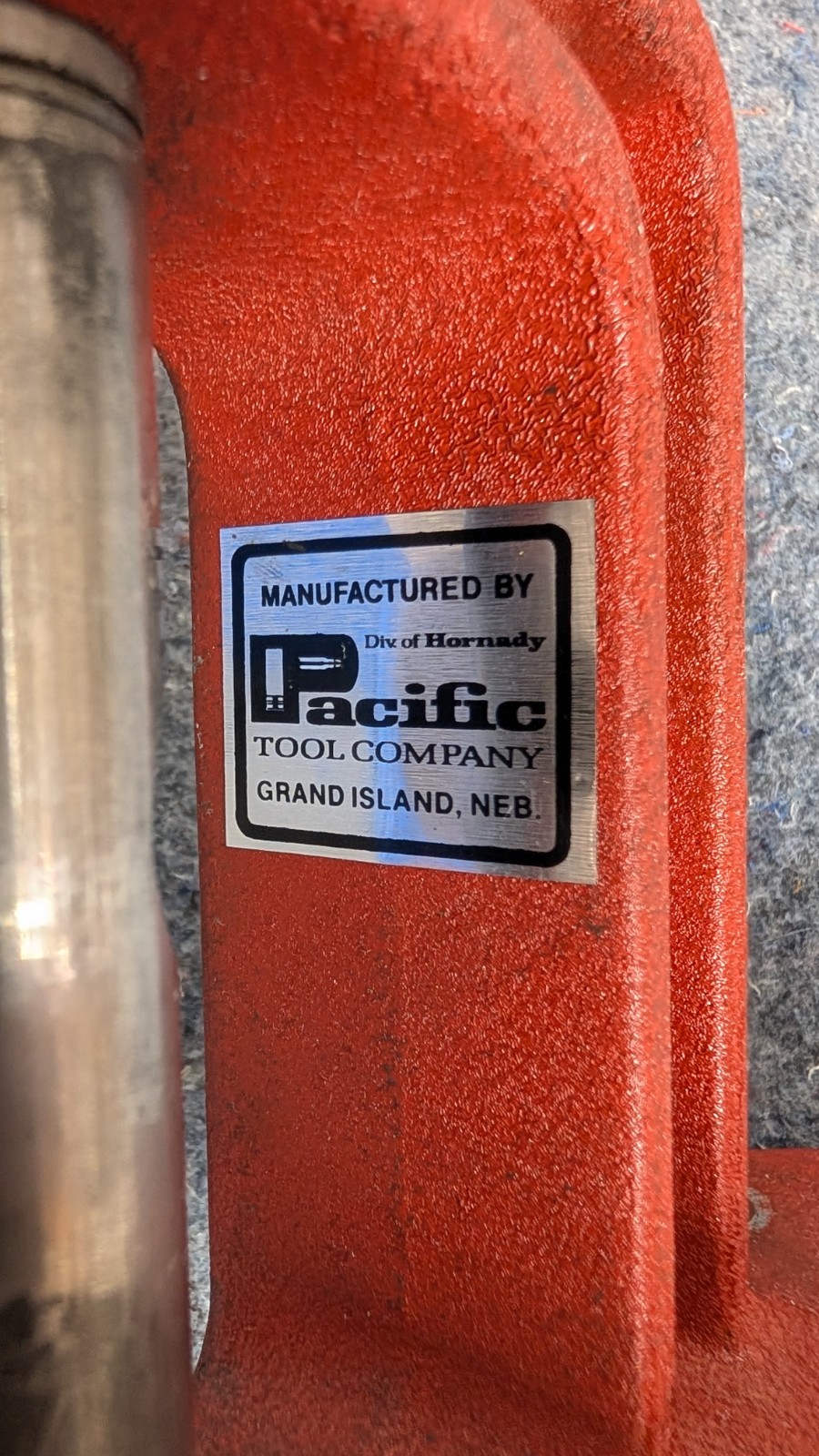 Hornady Pacific 007 Single Stage Reloading Press