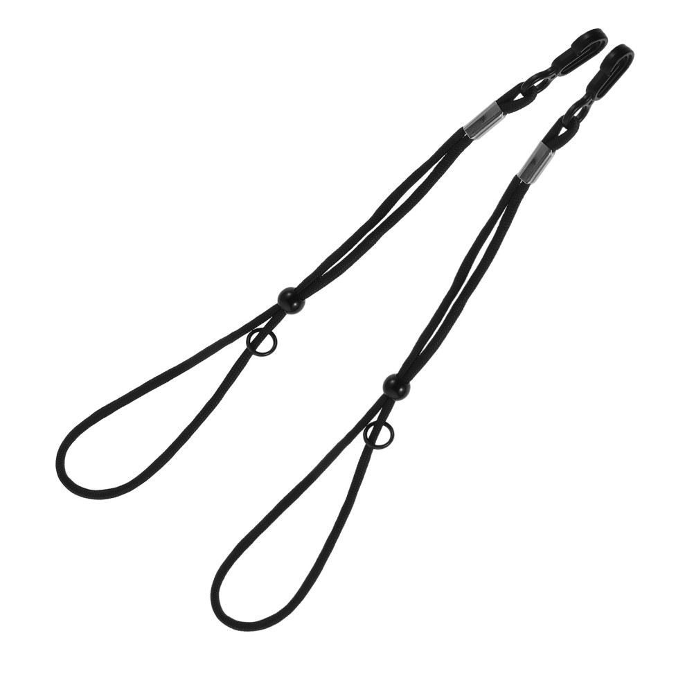 Elastic Ski Glove Wrist Leashes Adjustable Nylon Wristlet Straps