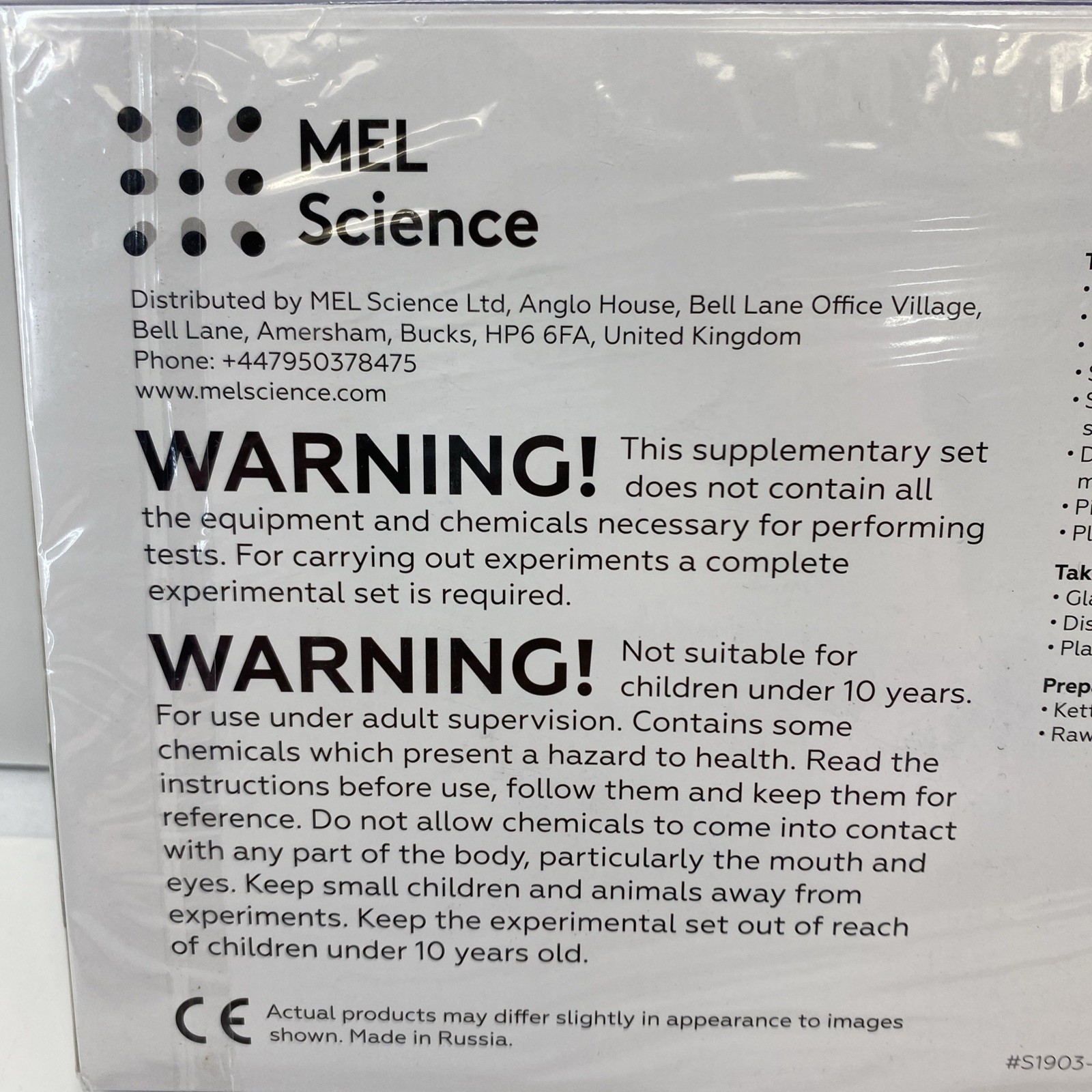 New Sealed Mel Chemistry Lot Of 3 Homeschool Science Kits 10+ 12+