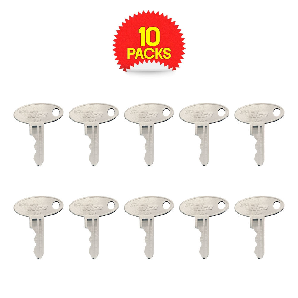 1570 Key Blank – Nickel