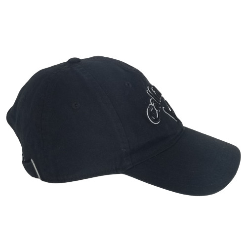 Callaway Black Golf Hat Cap Raised Embroidered Lettering Adjustable