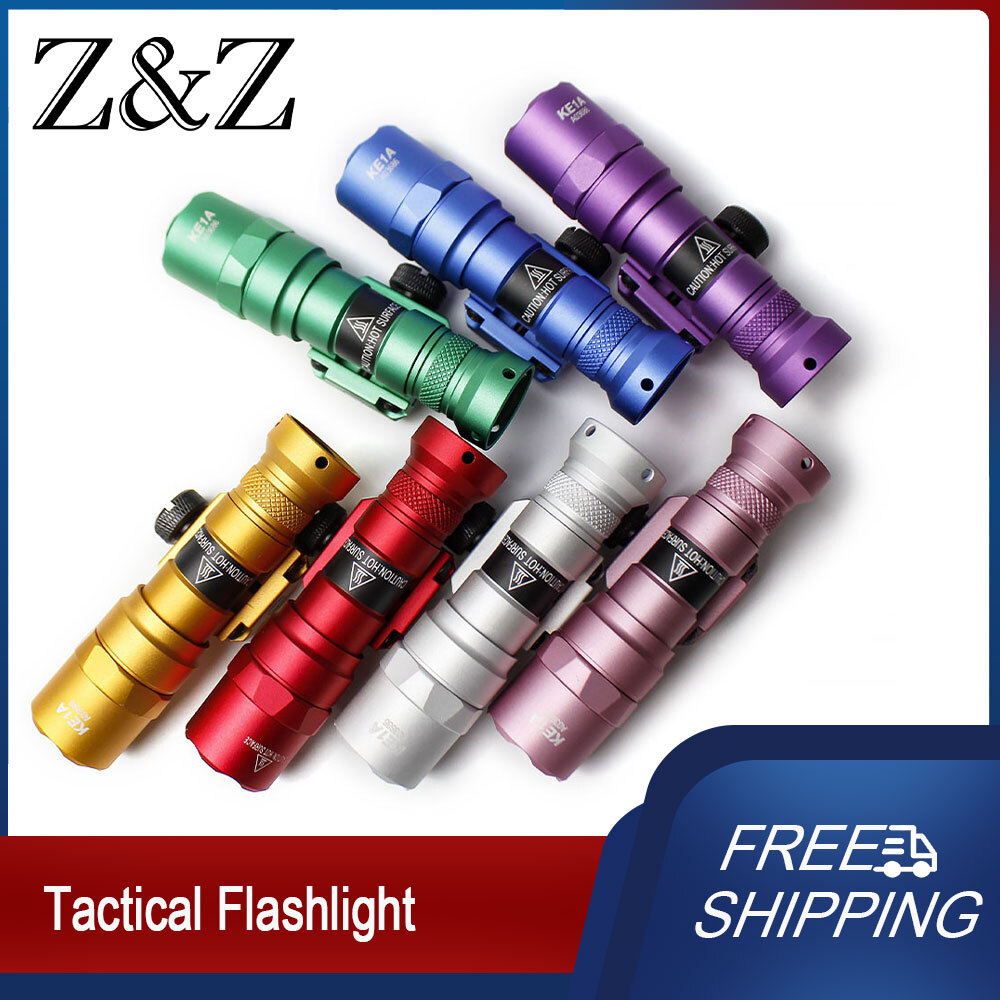 Tactical Mini M300B Light Constant Momentary Picatinny Rail with Remote Switch