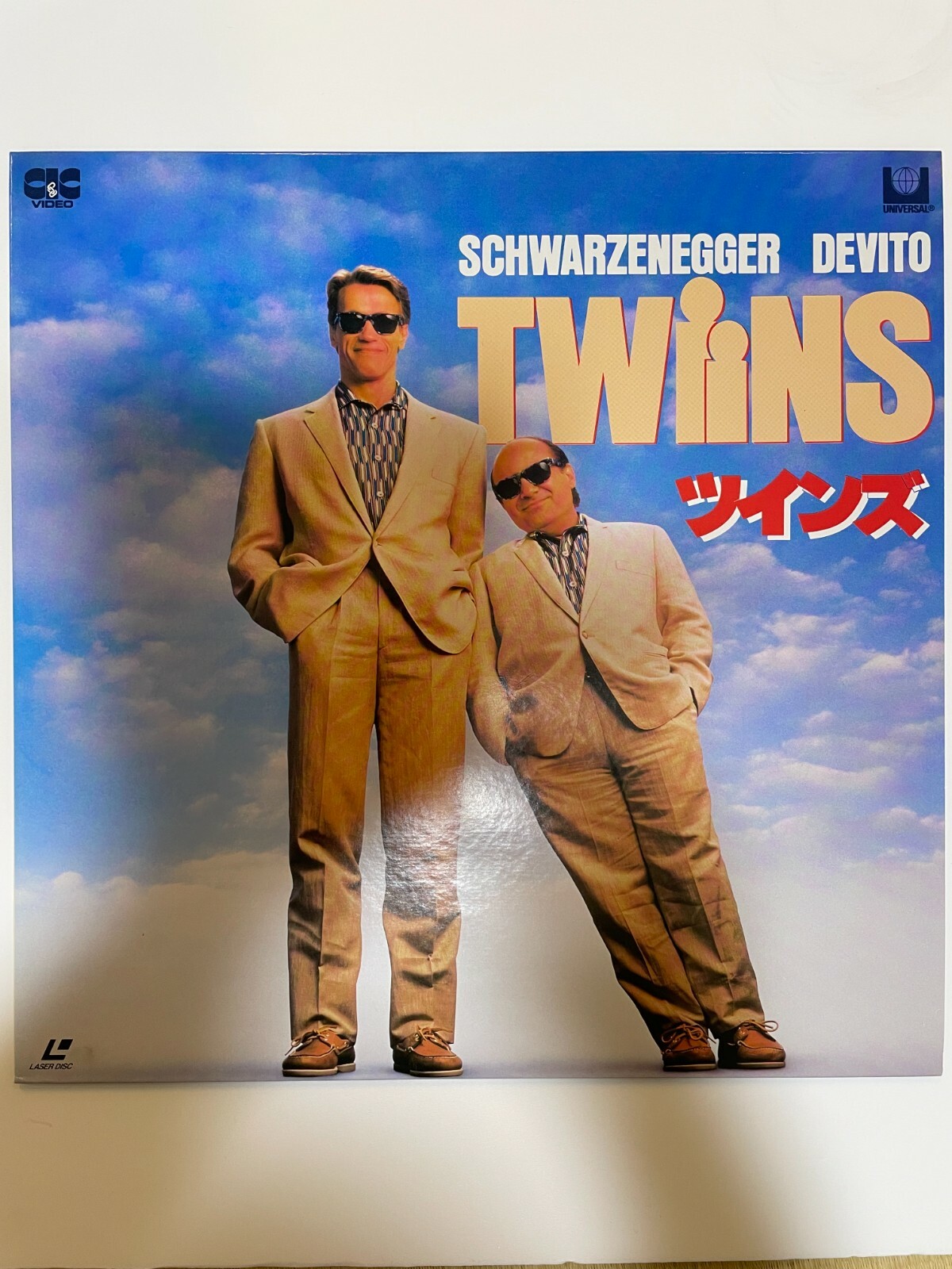 " Twins " Vintage - Laser Disc- LD From Japan Arnold Schwarzenegger