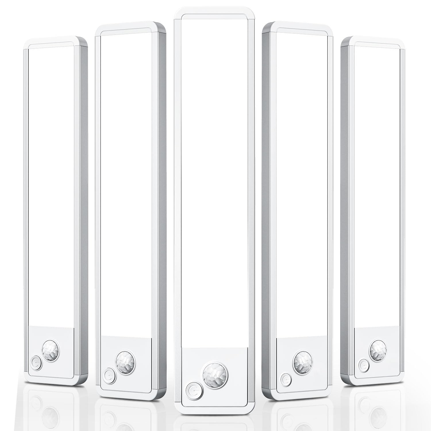 Under Cabinet Motion Sensor Lighting: Dimmable Rechargeable Lights Indoor - B...