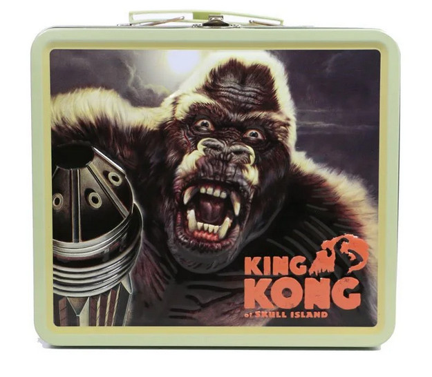 King Kong Tin Titans PX Previews Exclusive Lunch Box Beverage Container