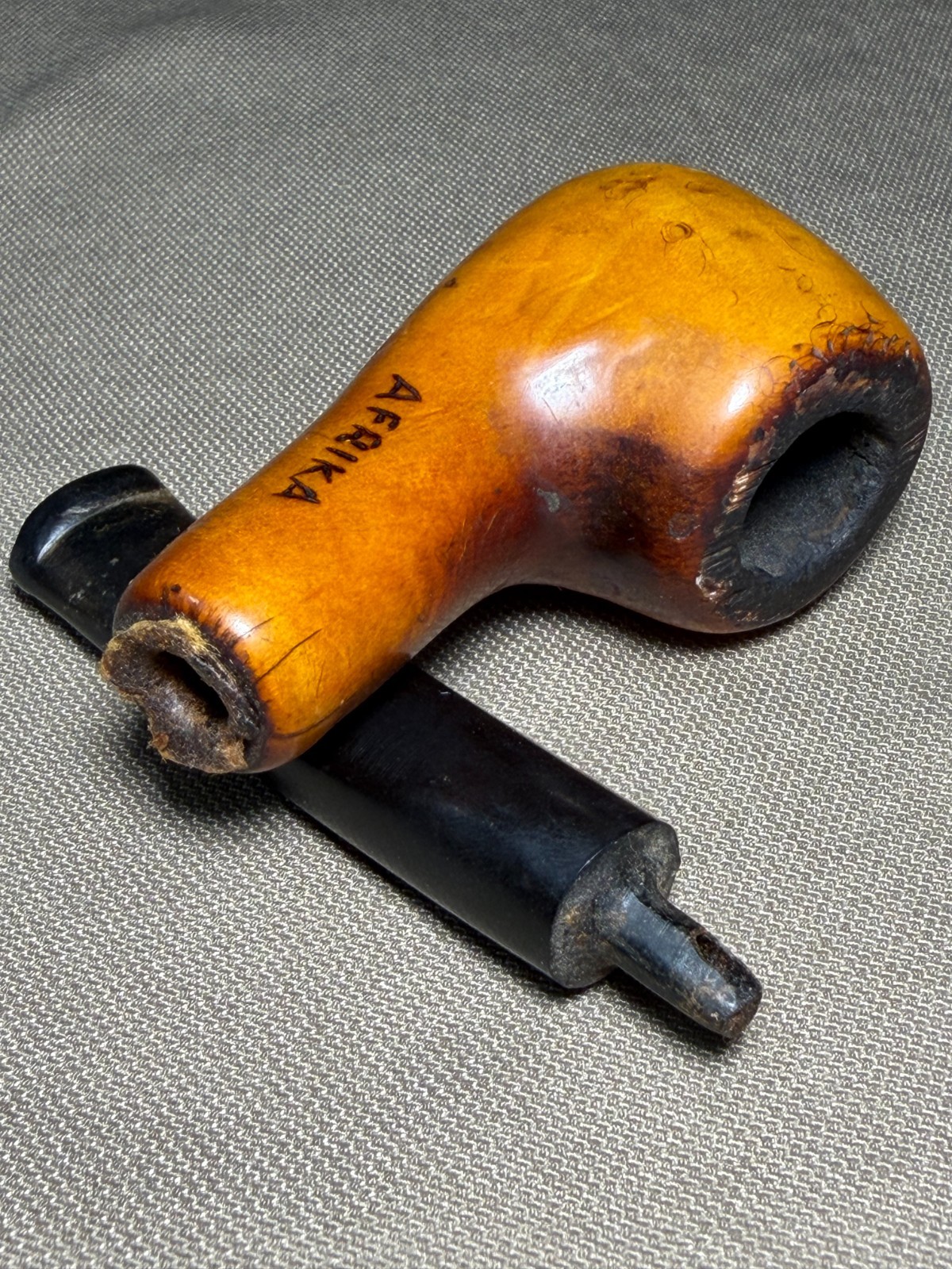 WW2. German officer's pipe. WWII.