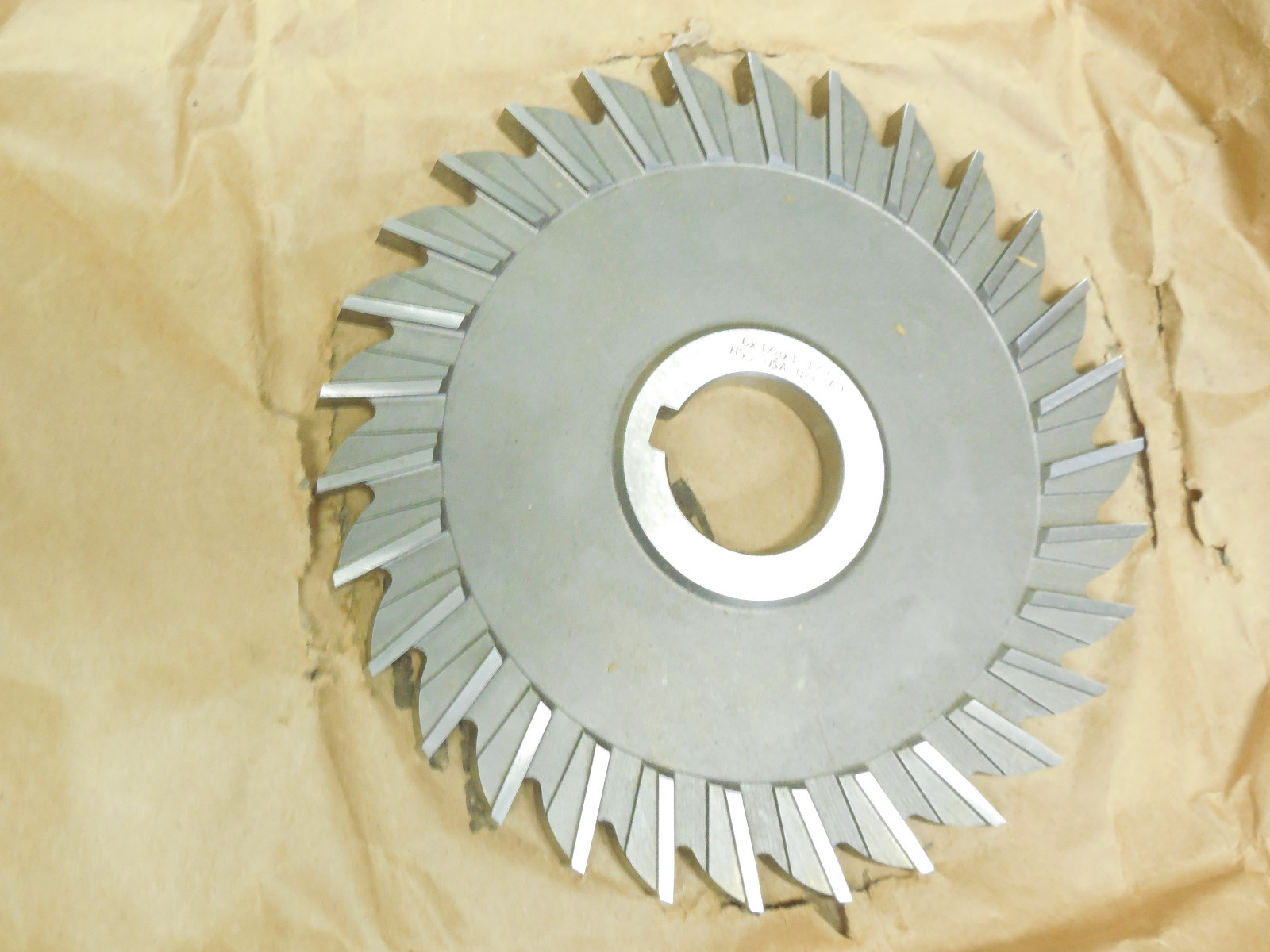 NIAGARA CUTTER 6" x 3/8" x 1-1/4" Straight Tooth Milling Saw Cutter EDP 05980