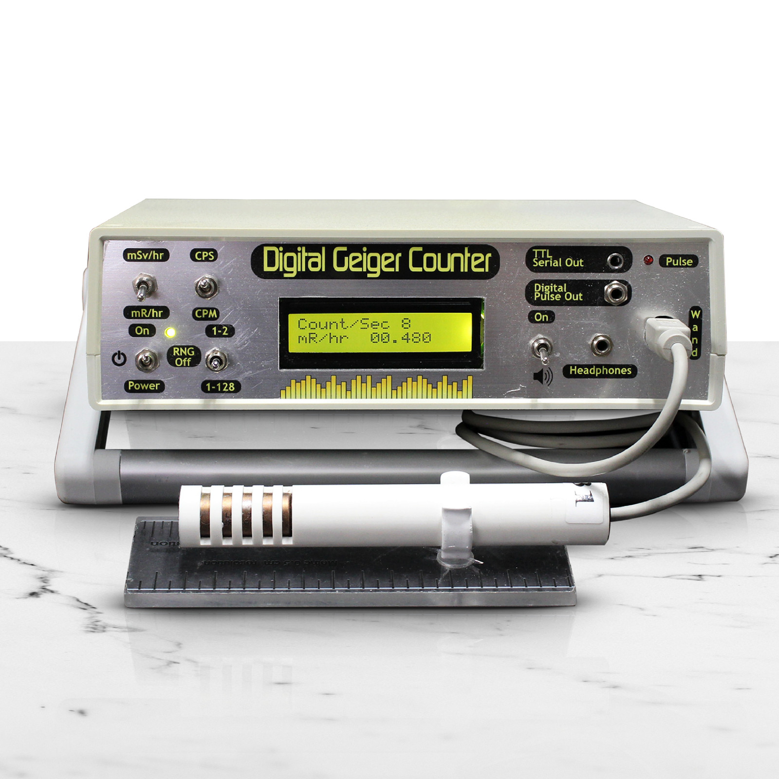 DTG-01 Desktop Professional Geiger Counter Nuclear Radiation Detection Monitor