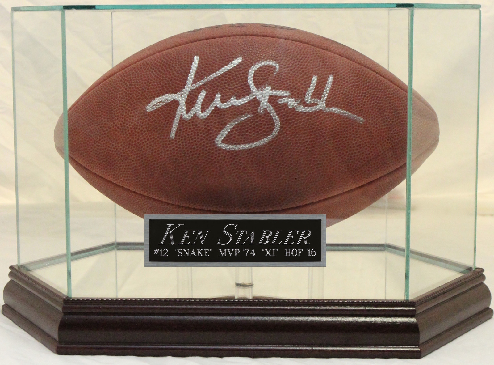 MIKE SAINRISTIL MICHIGAN NAMEPLATE AUTOGRAPH SIGNED FOOTBALL-HELMET-JERSEY-PHOTO