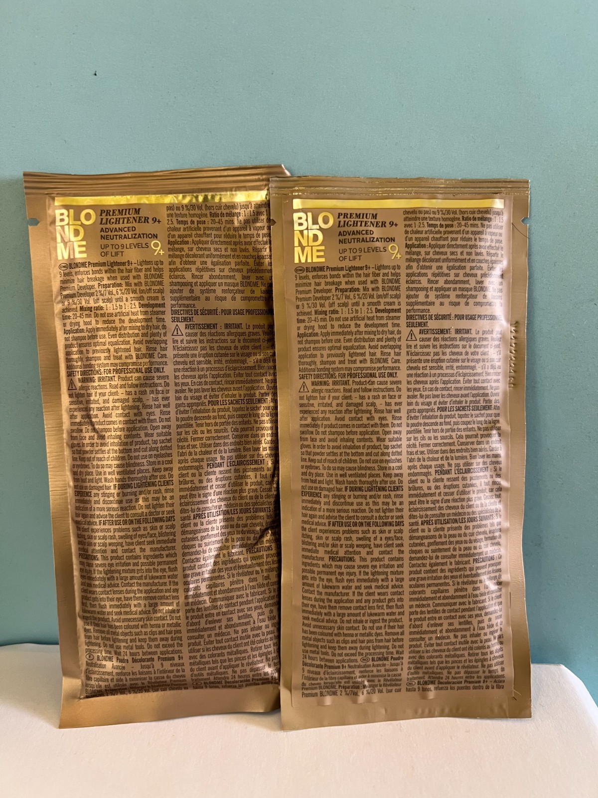 2 Schwarzkopf Blondme Premium Lightener 9+ 1oz New & Authentic