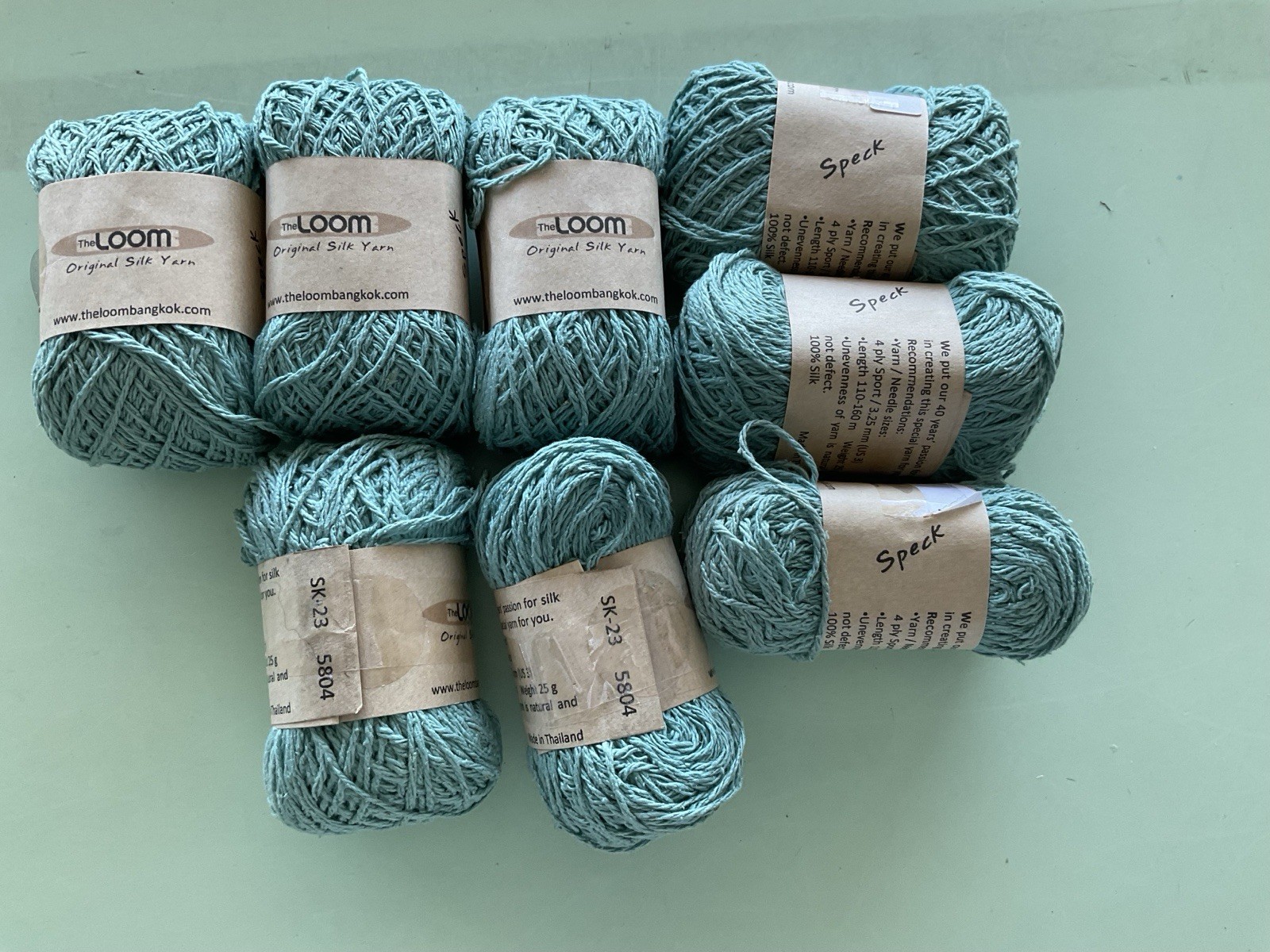 Loom Speck 100% silk