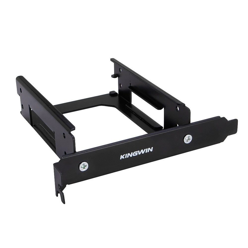 Kingwin PCI SSD Mounting 2 x 2.5” IDE/SATA HDD/SSD Bracket, Black