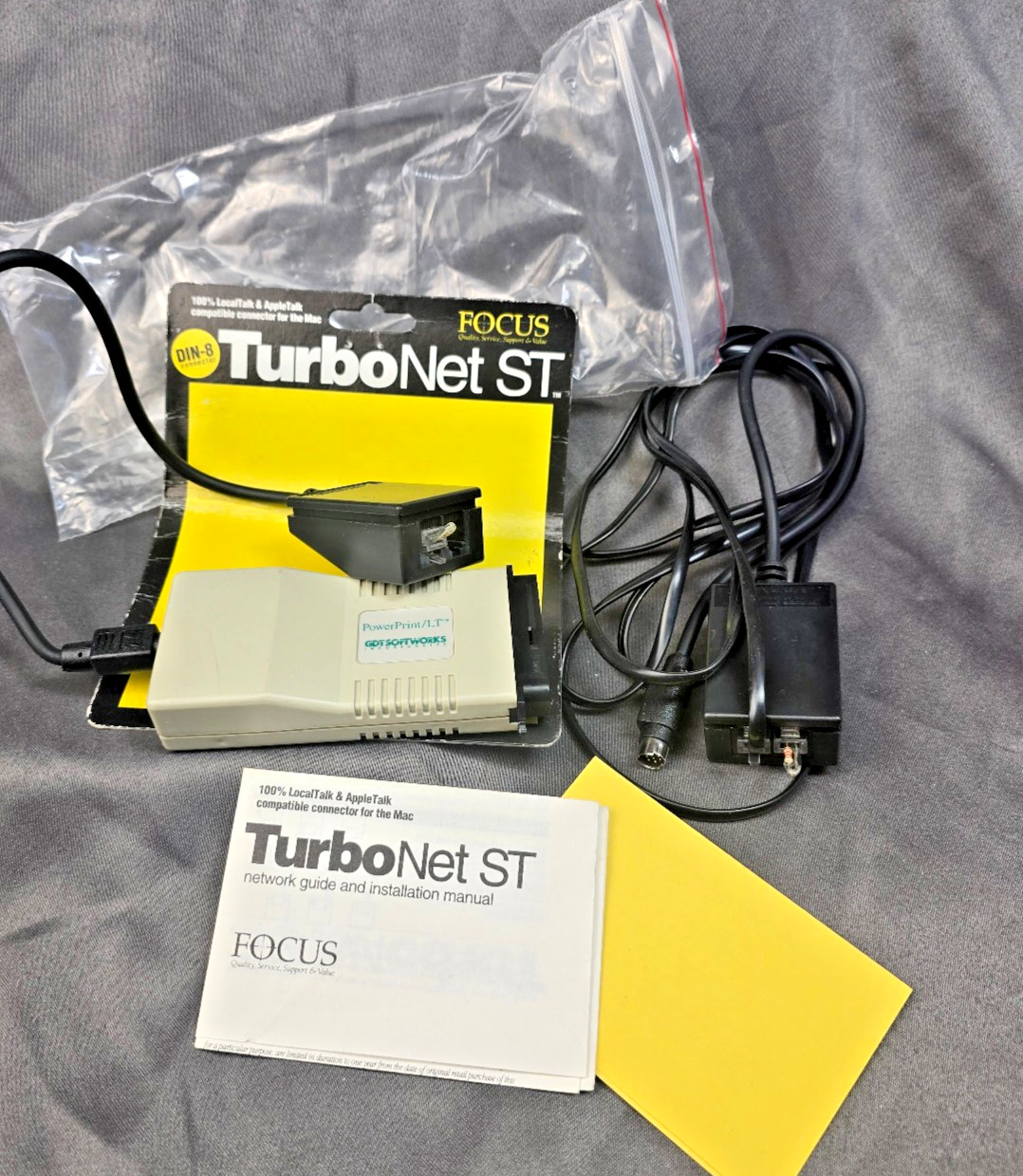 Turbo net st vintage internet adapters and modum