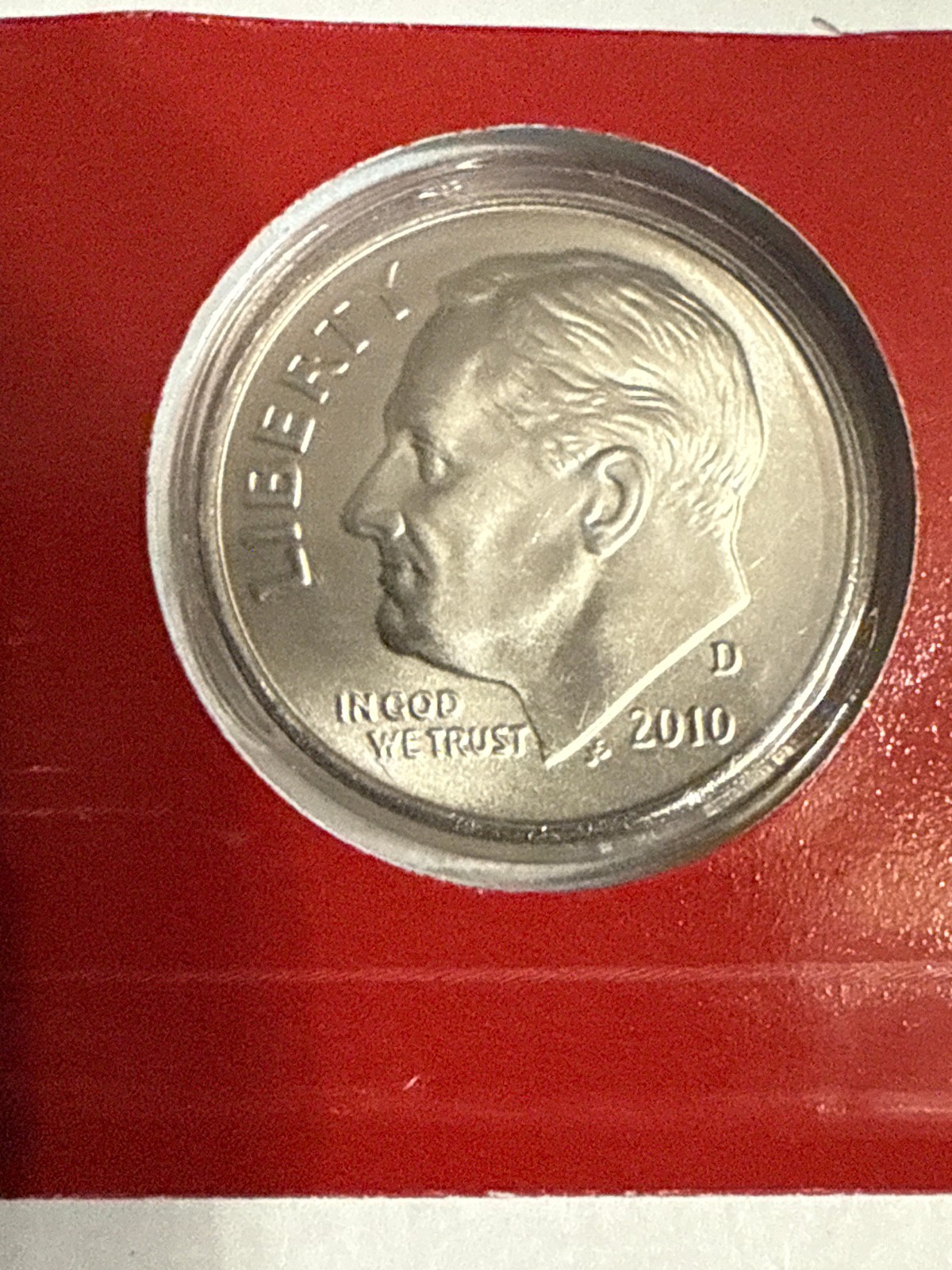 2010 D Roosevelt Dime