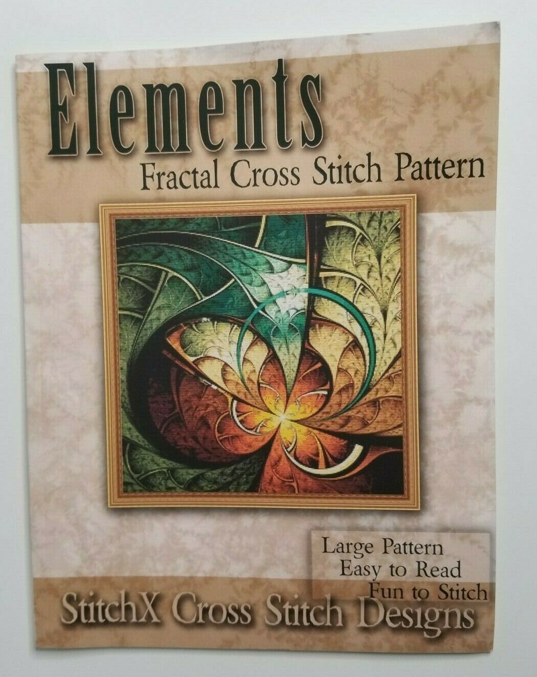ELEMENTS Fractal Cross Stitch Large Pattern NEW StitchX Designs