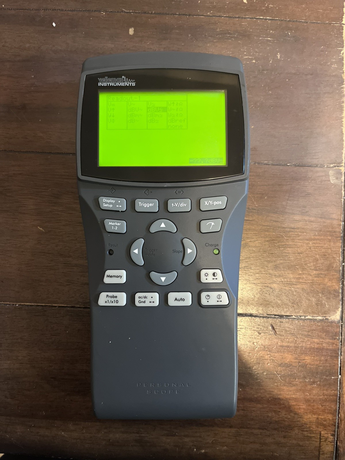 Velleman Instruments Personal Scope Handheld Oscilloscope HPS 40 With Hard Case