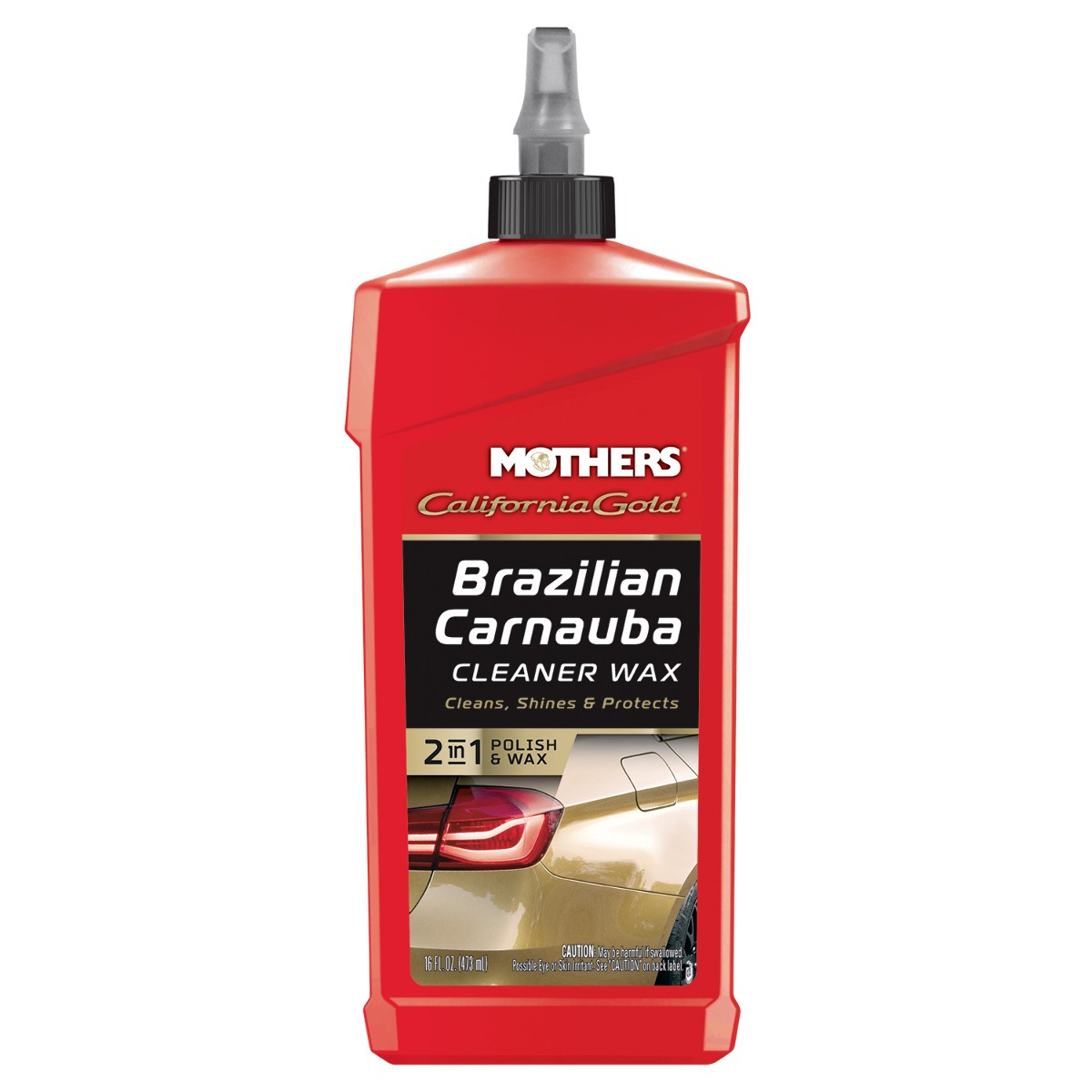 Mothers California Gold Brazilian Carnauba Cleaner Wax - 16 Oz