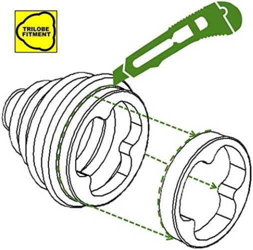 Universal CV Joint Boot Replacement Kit - Quick Fix for Most Vehicles