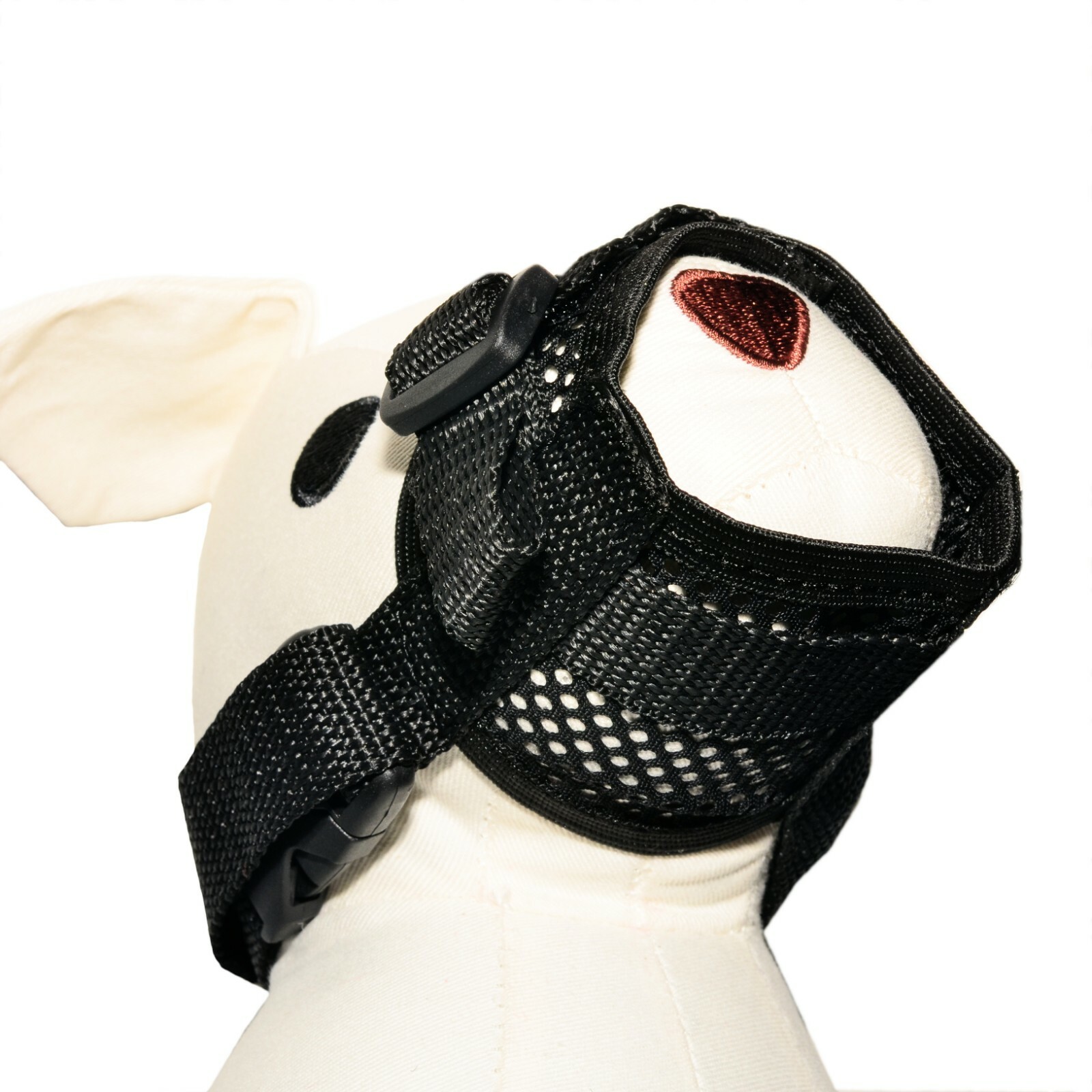 Mesh DOG MUZZLE Muzzle Adjustable Black Mesh Small Medium Large Extra Large