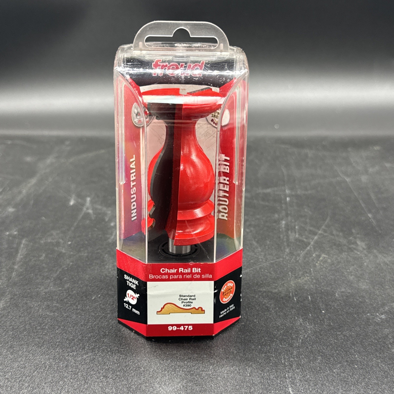 Freud (99-475) 1-11/16" (Dia.) Chair Rail Bit with 1/2" Shank