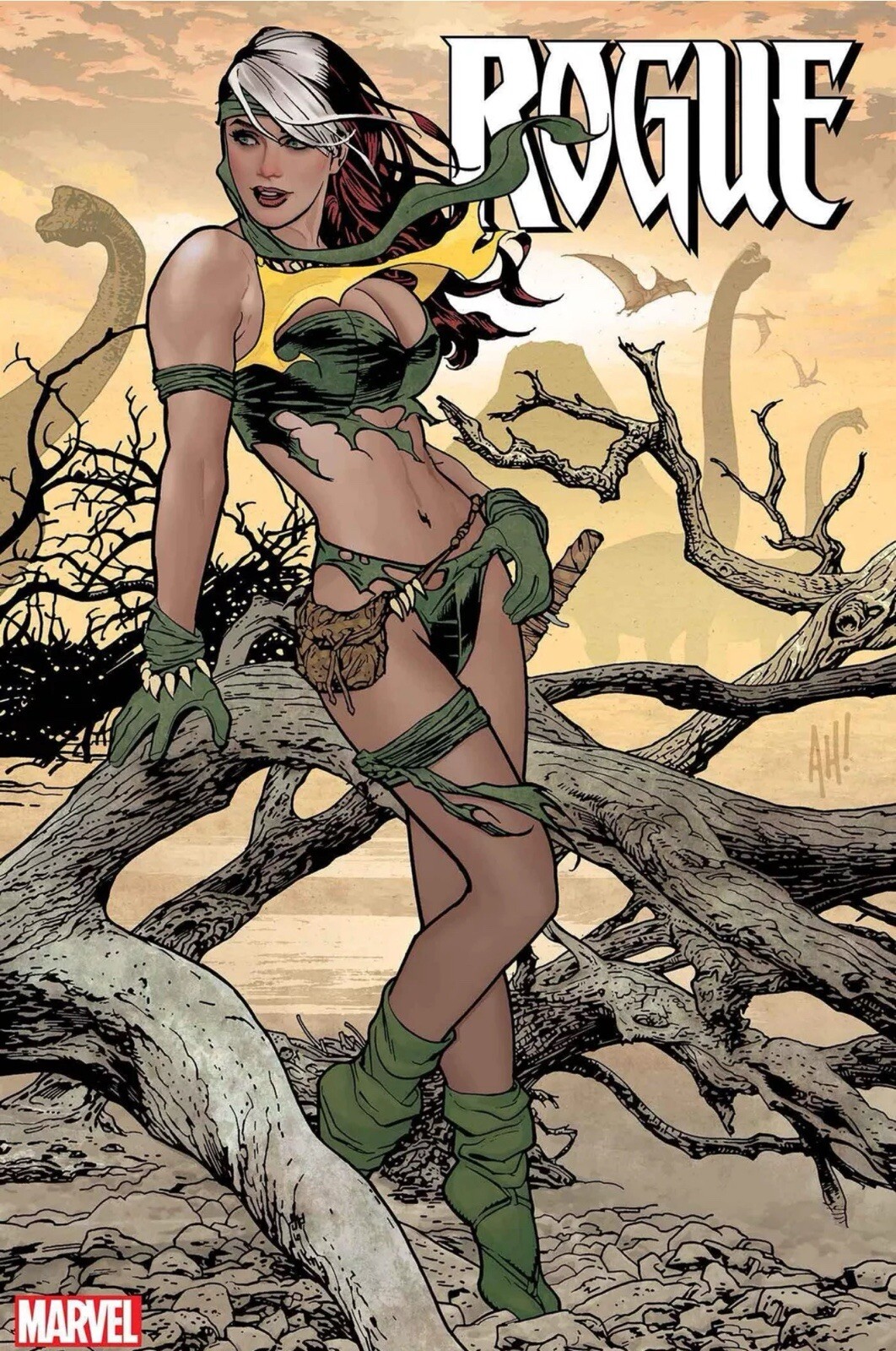 Rogue: The Savage Land #1 Adam Hughes 2nd Print Variant NM