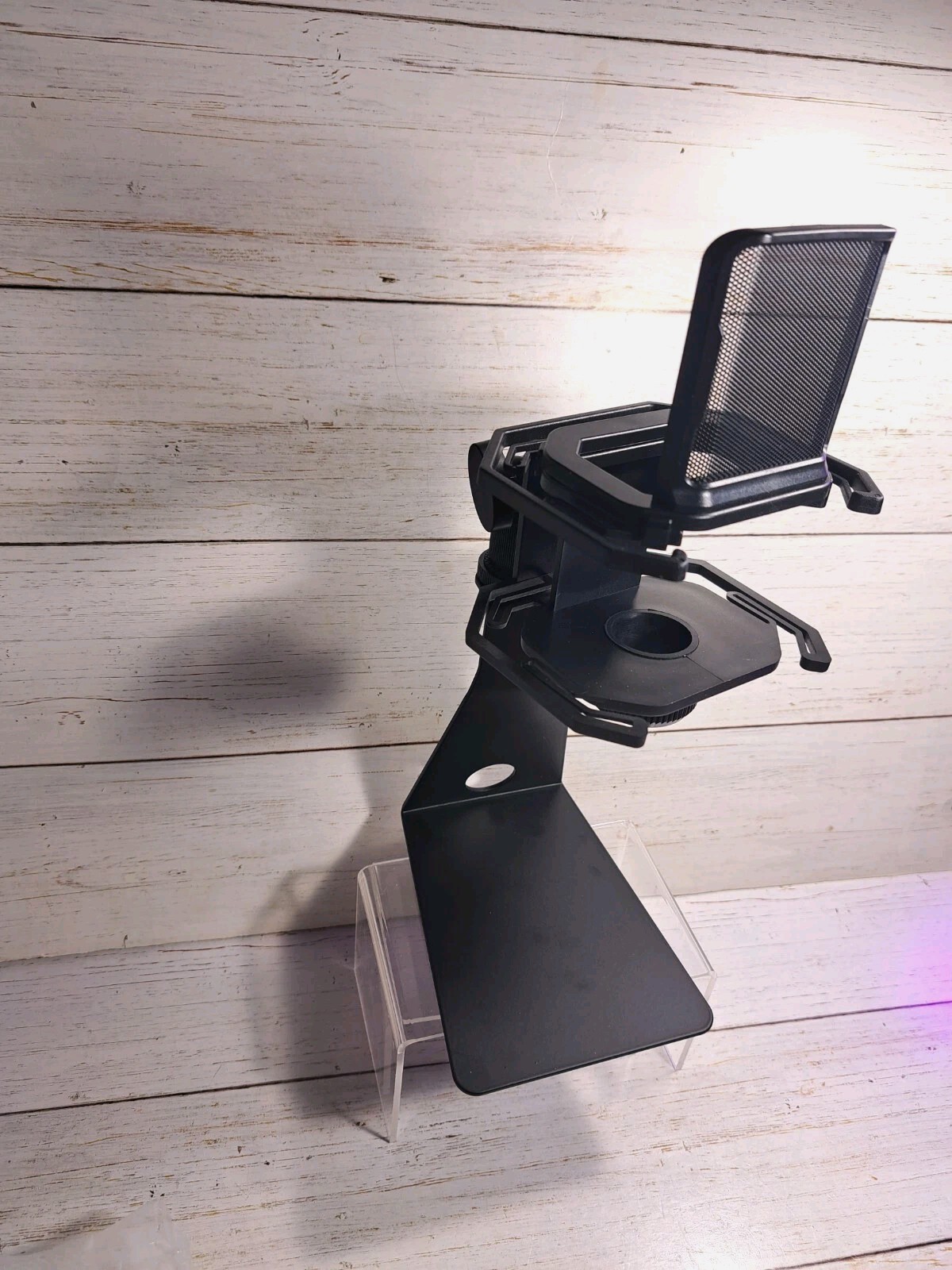 Microphone Pop Filter Stand 10.7" Microphone Stand Non Adjustable