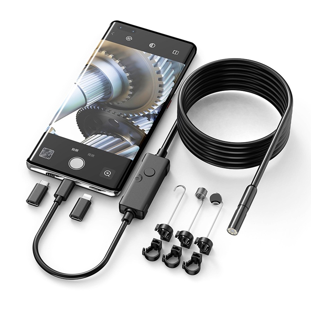 W400D Repair Tools Car Diagnostic Tools 8mm 8LED Camera Endoscope Type-C5183