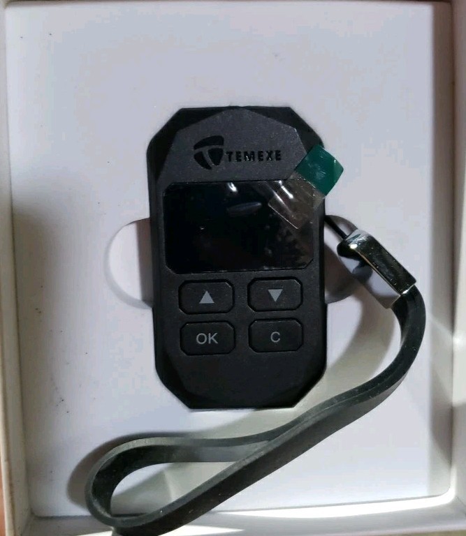 Temexe X Crypto Hardware Wallet Bitcoin Ethereum Coins Tokens Black