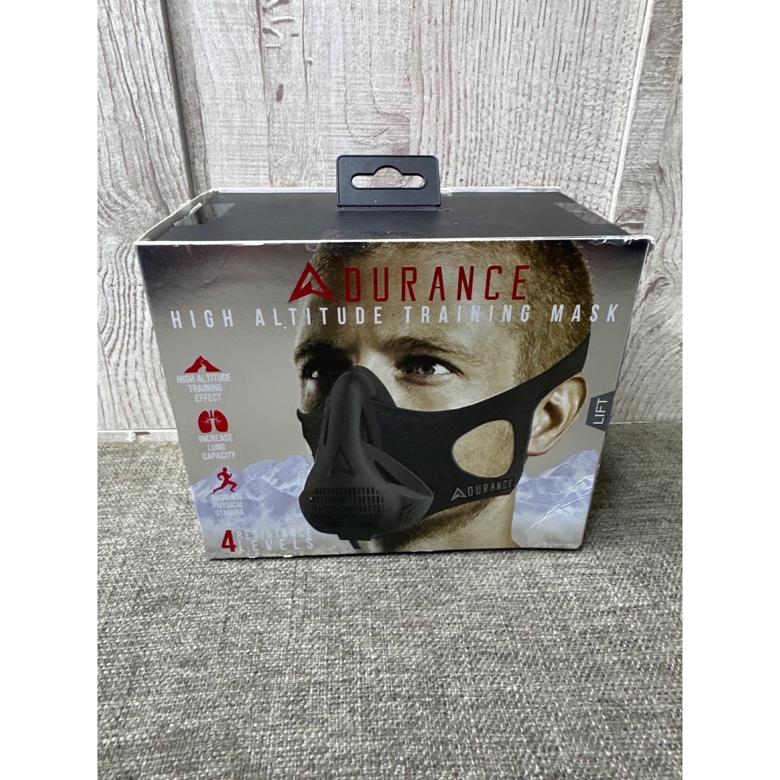 Adurance High Altitude Training Mask 4 Resistance Levels Elevation Gym Gear