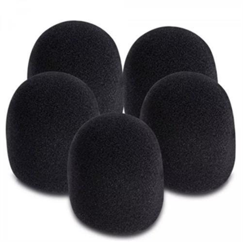 On-Stage Windscreen 5 Pack, Black