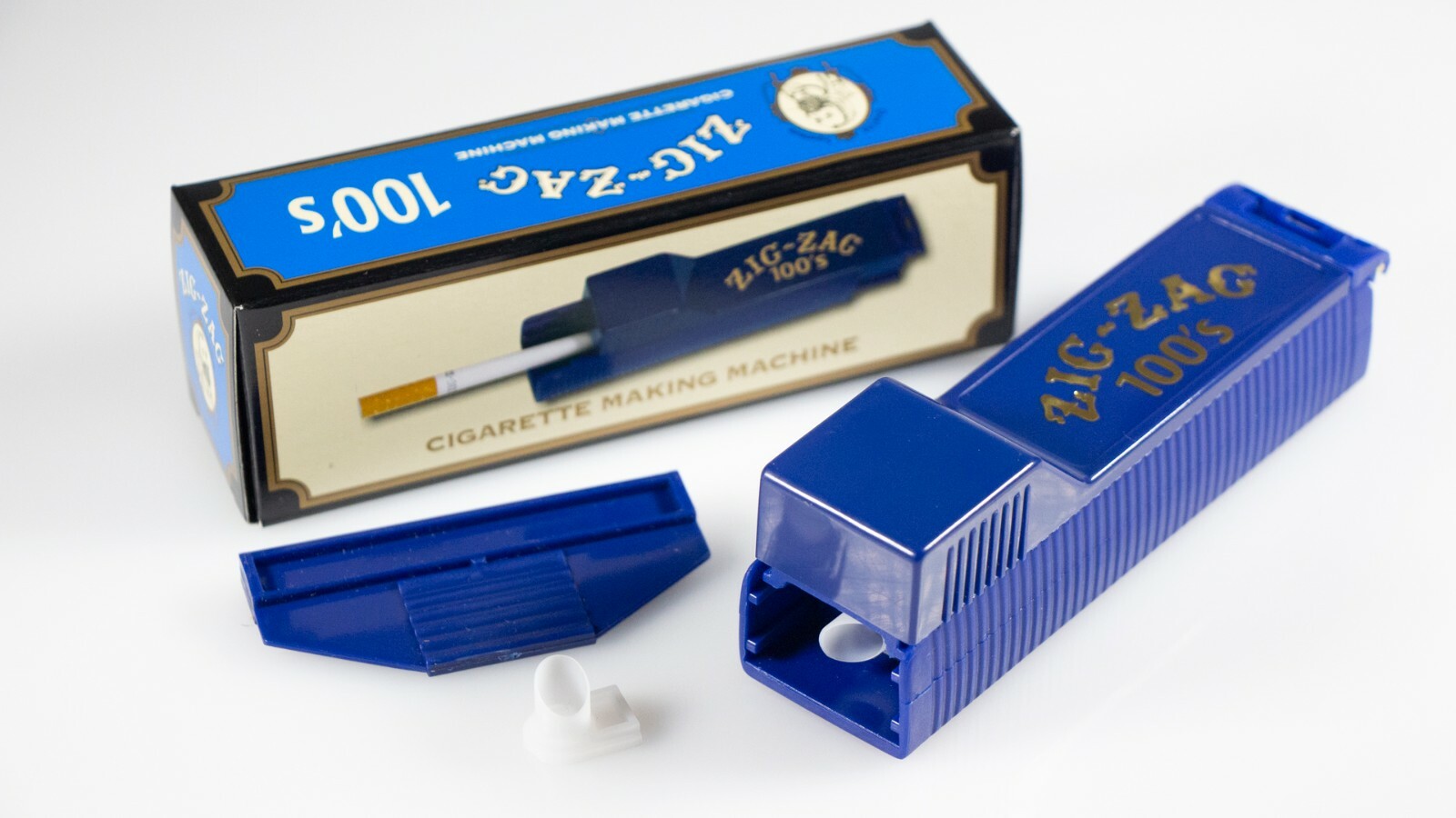 Zig-Zag Cigarette Maker Injector Machine 100mm Size