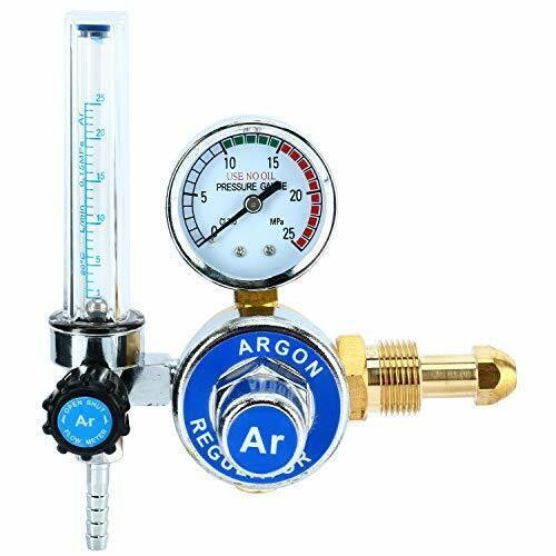 Argon Regulator With Flowmeter TIG Welder MIG Welding CO2 Regulator 0-25 L/MIN